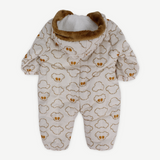 Little Cars Long-Sleeved Hooded Overall