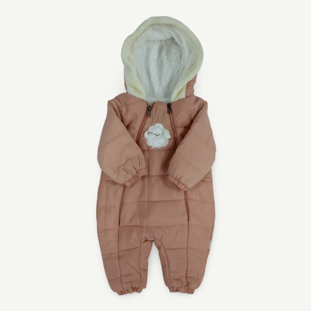 unisex Plain Long-Sleeved Hooded Overall