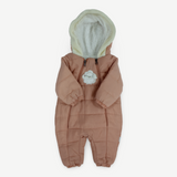 unisex Plain Long-Sleeved Hooded Overall