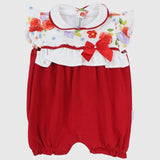 Reddish Sleeveless Romper