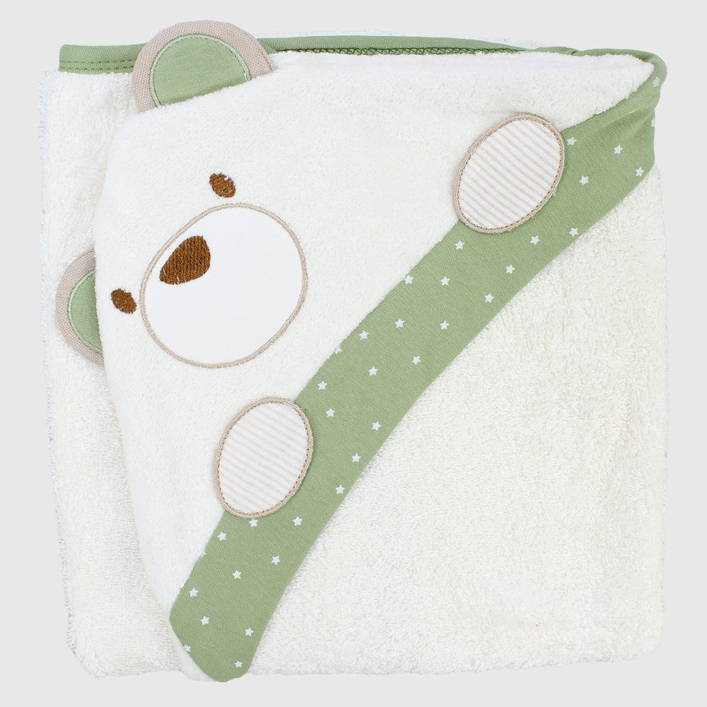 Bear Head Baby Hooded Towel