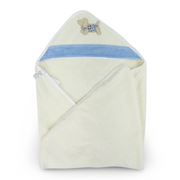Cotton Baby Hooded Towel – Dog Embroidery