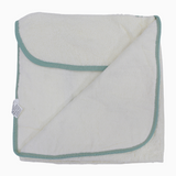 Baby Girls Cotton Hooded Towel – Flower Embroidery