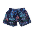 Baby Boys Swim Trunks – Navy with Dino Print