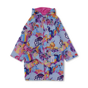 Girls Swim Robe Waterproof – Baby Blue with  Little Pony Design