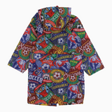 Boys Swim Robe – Football Print