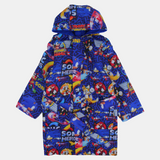 Sonic the Hedgehog Waterproof Swim Robe for Boys – Blue