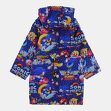 Sonic the Hedgehog Waterproof Swim Robe for Boys – Blue
