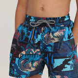 Boys Swim Shorts – T-Rex Print