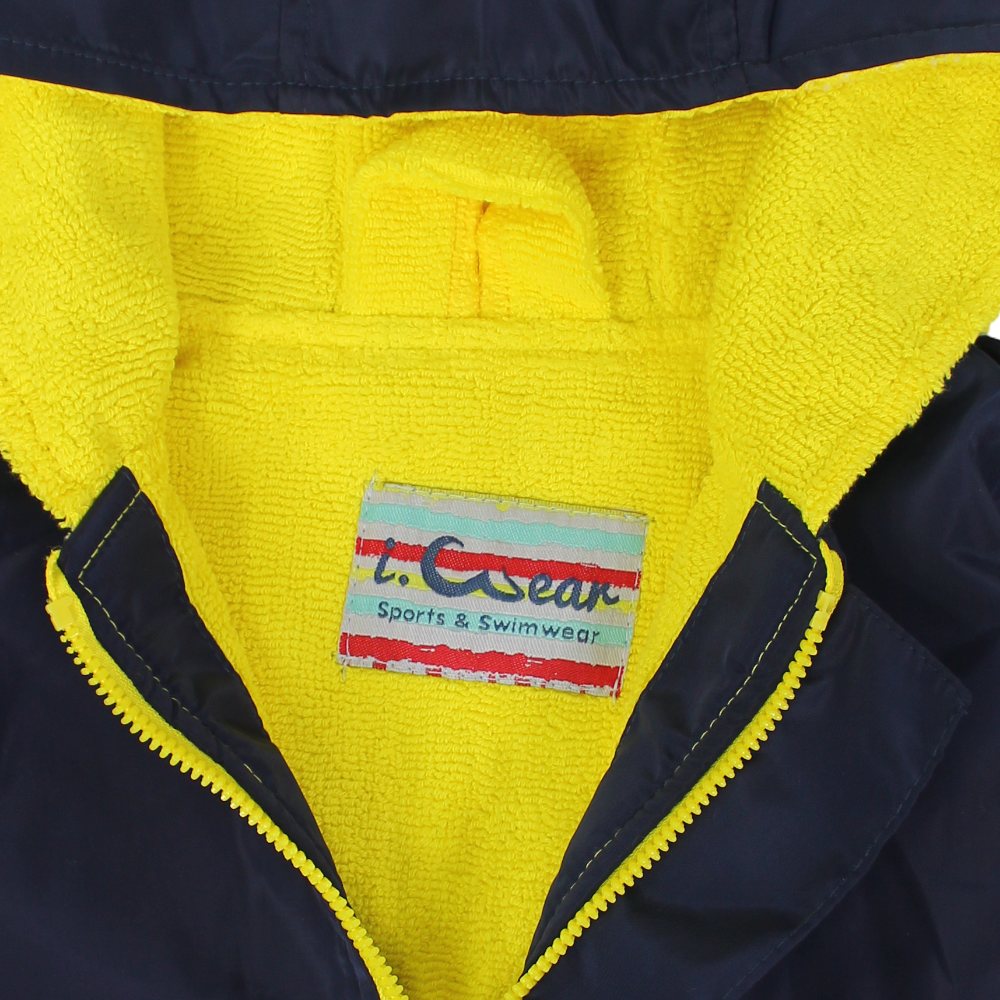 Unisex Waterproof Swim Robe – Navy Blue