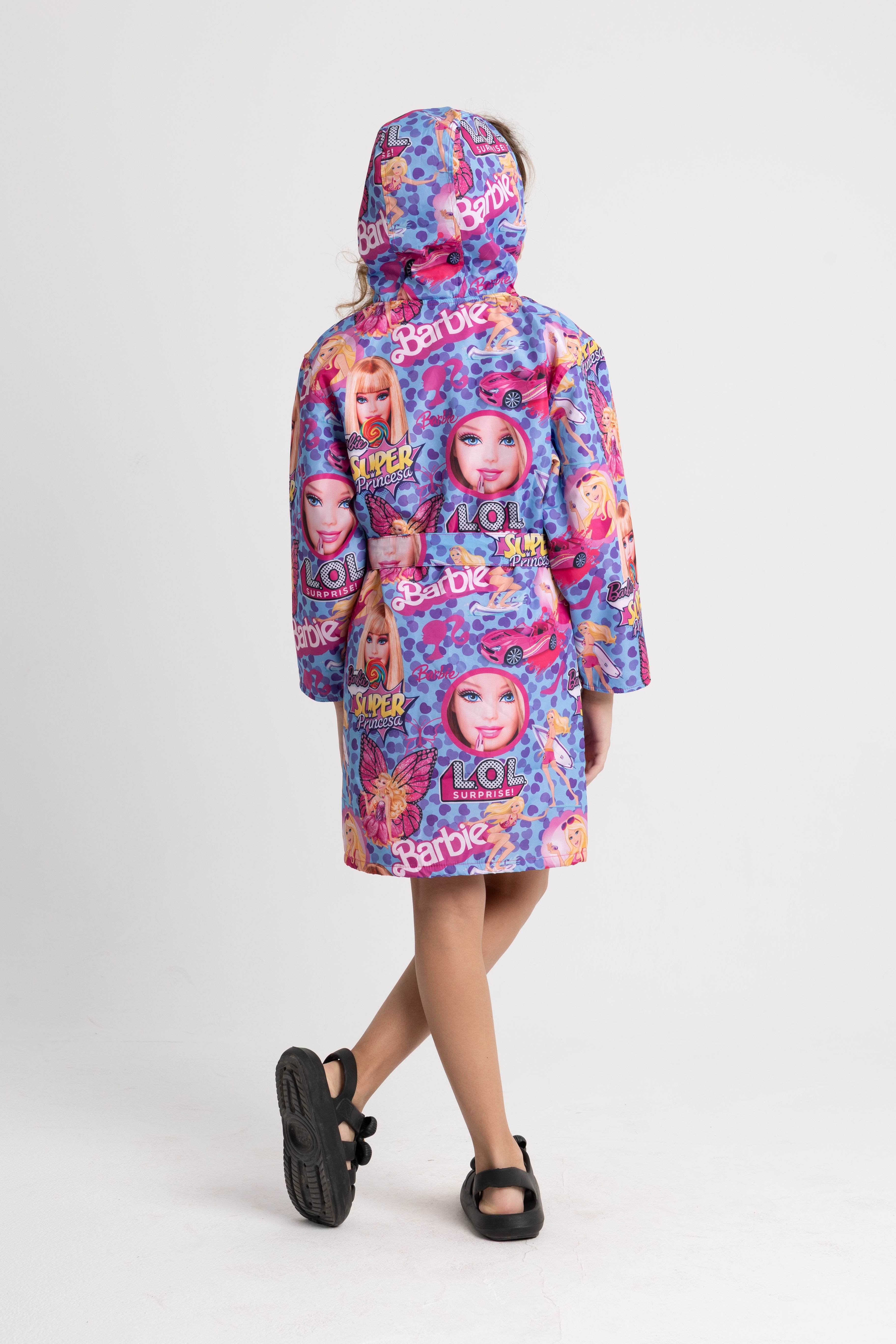 Girls' Waterproof Swim Robe – LOL Design
