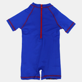 Sonic Heroes Boys Blue Overall Swimsuit