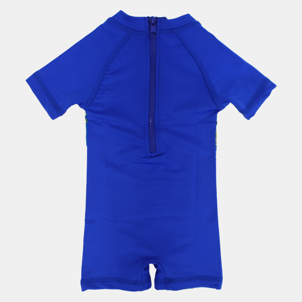 Swimsuit Overall – Deep Sea Blue Print