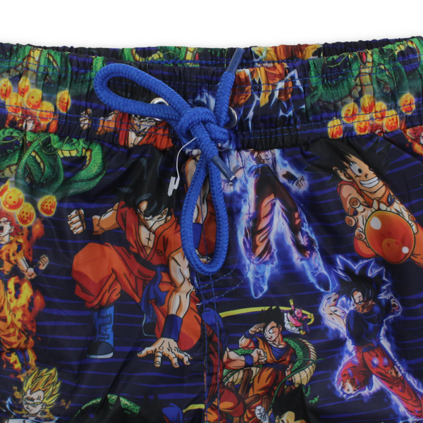 Boys Swim Trunks – Navy with Dragon Ball Print