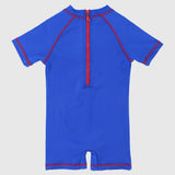 Captain America Short-Sleeved Overall Swim Suit