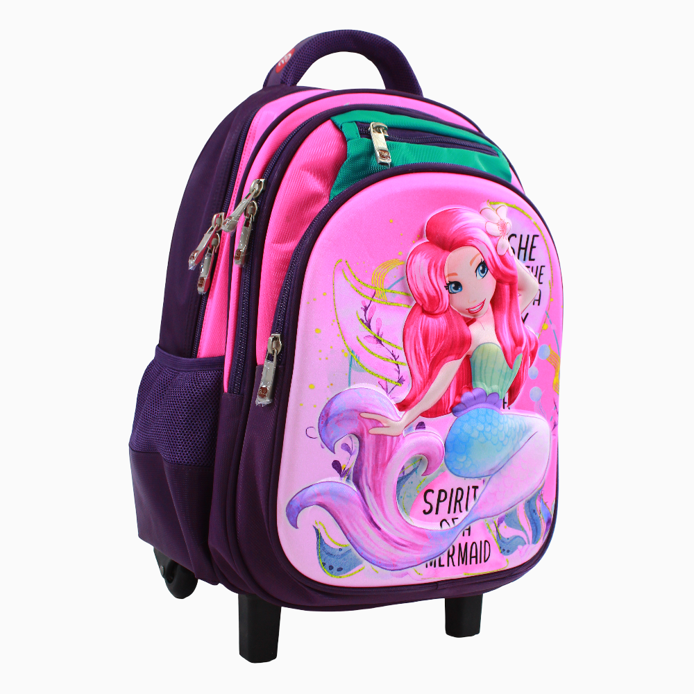 Mermaid Trolley Bag - 16.5 Inches