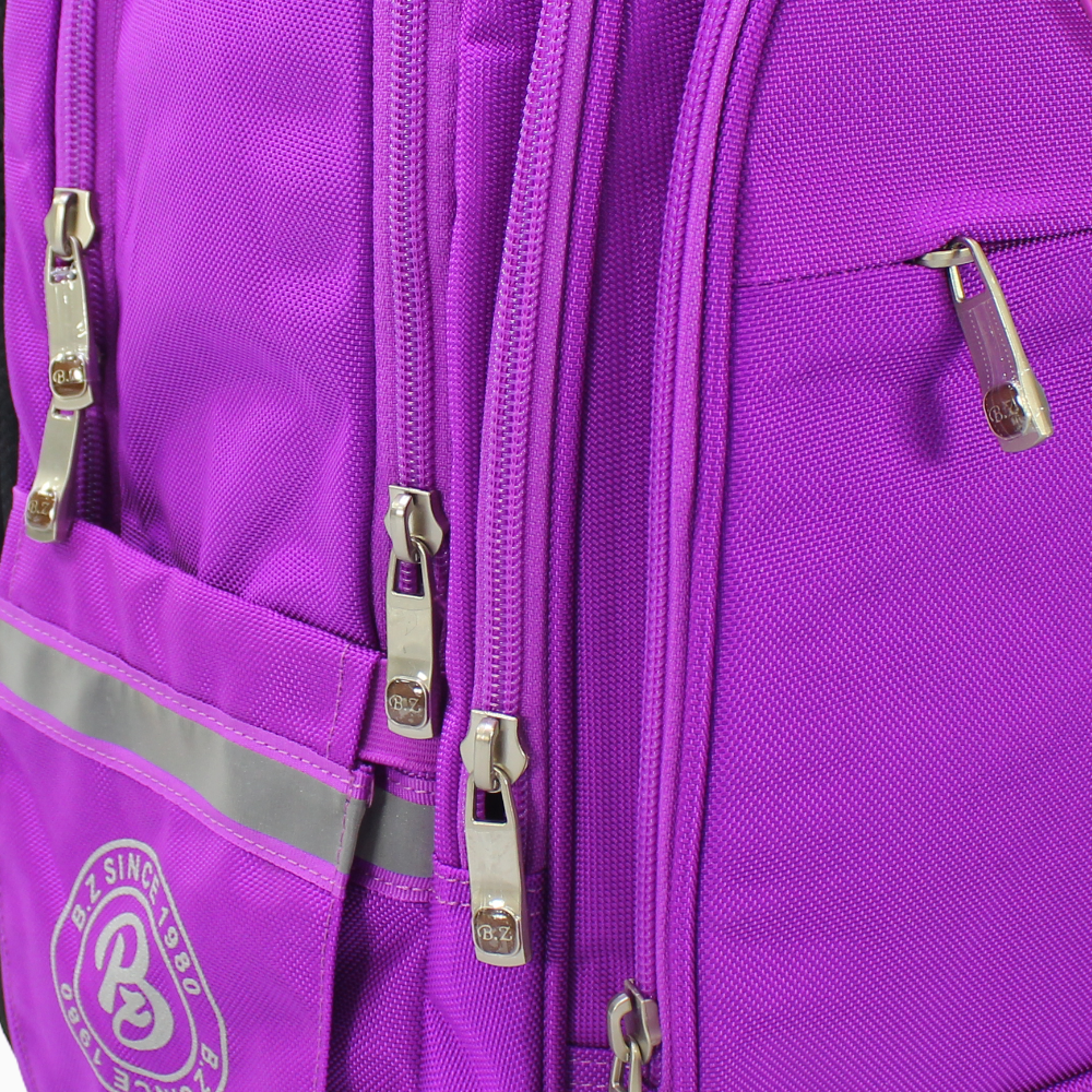 Purple School Set – 20 Inches (Backpack + Pencil Case)