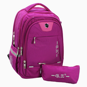 Fuchsia School Set - 20 Inches (Backpack + Pencil Case)