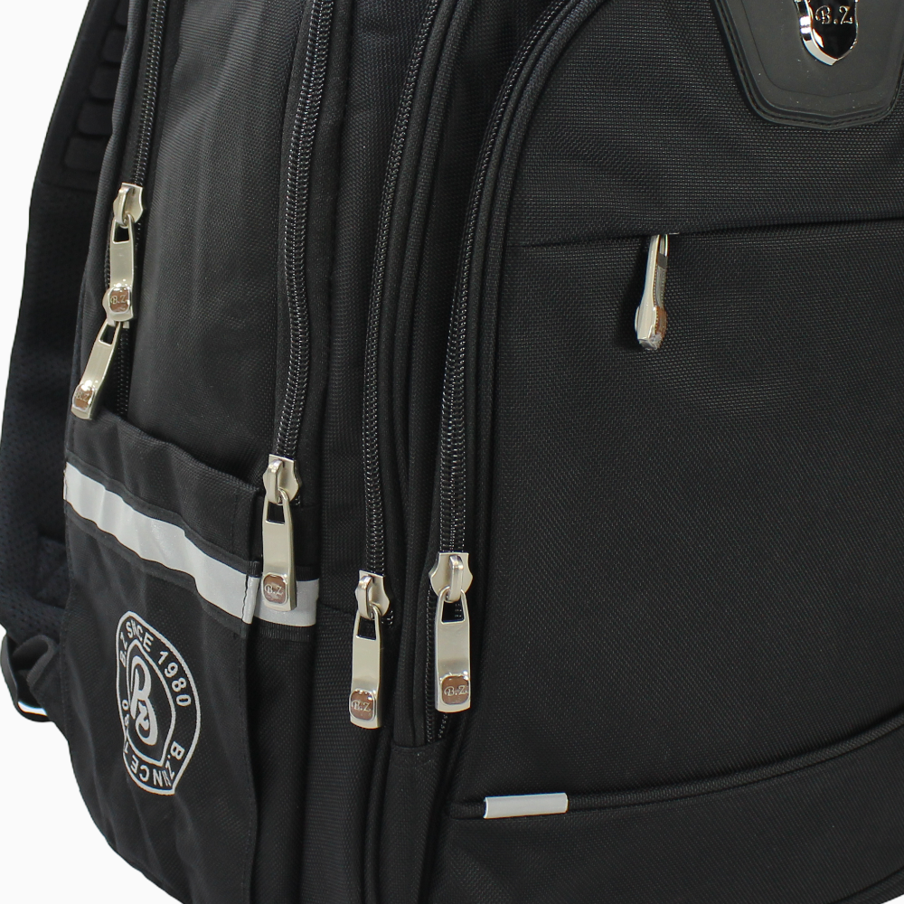 Black School Set - 20 Inches (Backpack + Pencil Case)