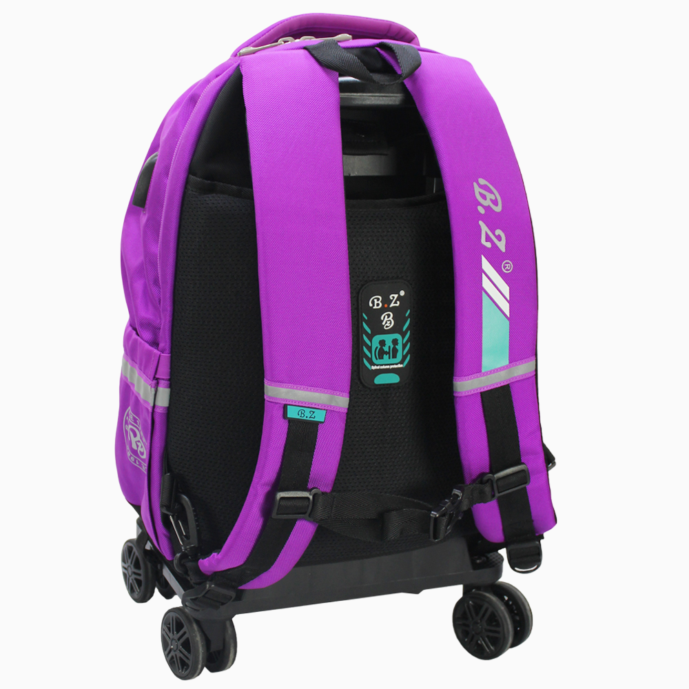 Purple School Set - 20 Inches (Backpack + Pencil Case)