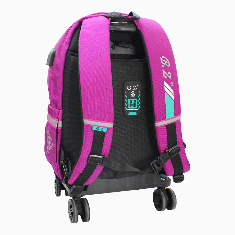 Fuchsia School Set - 20 Inches (Backpack + Pencil Case)