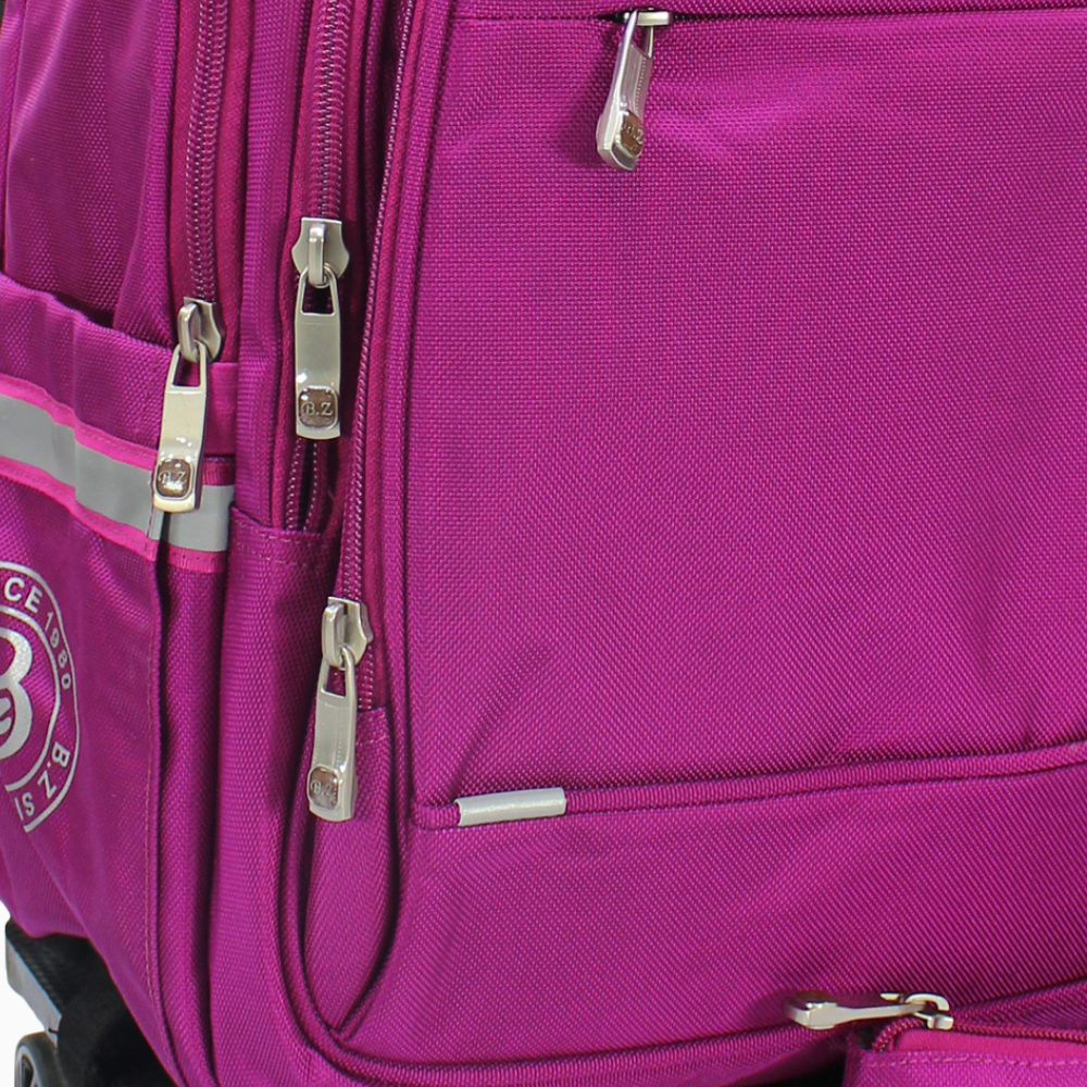Fuchsia School Set - 20 Inches (Backpack + Pencil Case)