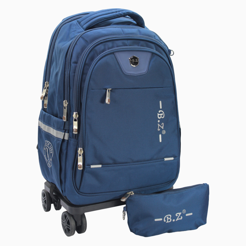 Navy School Set - 20 Inches (Backpack + Pencil Case)