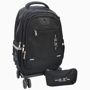 Black School Set - 20 Inches (Backpack + Pencil Case)