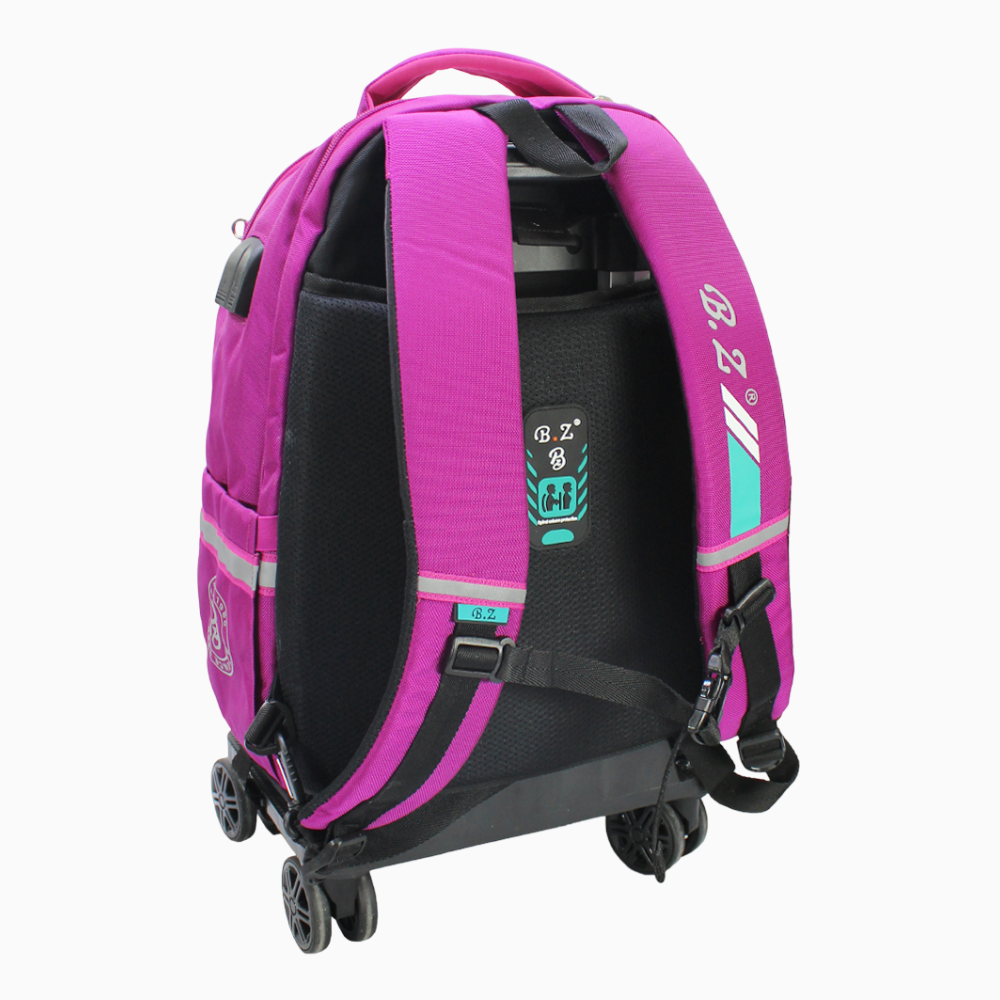 Fuchsia School Set - 20 Inches (Backpack + Pencil Case)