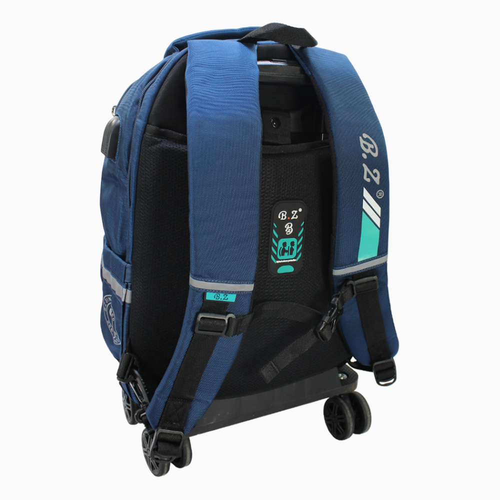Navy School Set - 20 Inches (Backpack + Pencil Case)