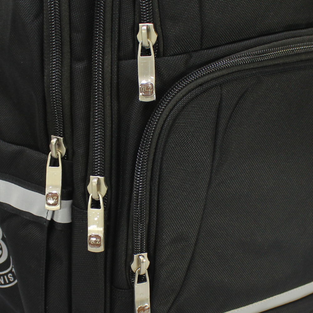 Black School Set - 20 Inches (Backpack + Pencil Case)