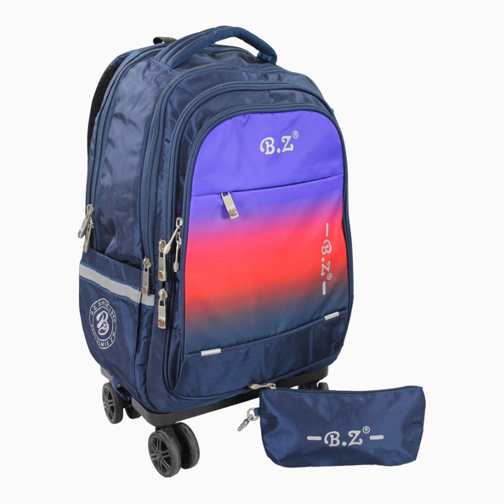 Navy School Set - 20 Inches (Backpack + Pencil Case)