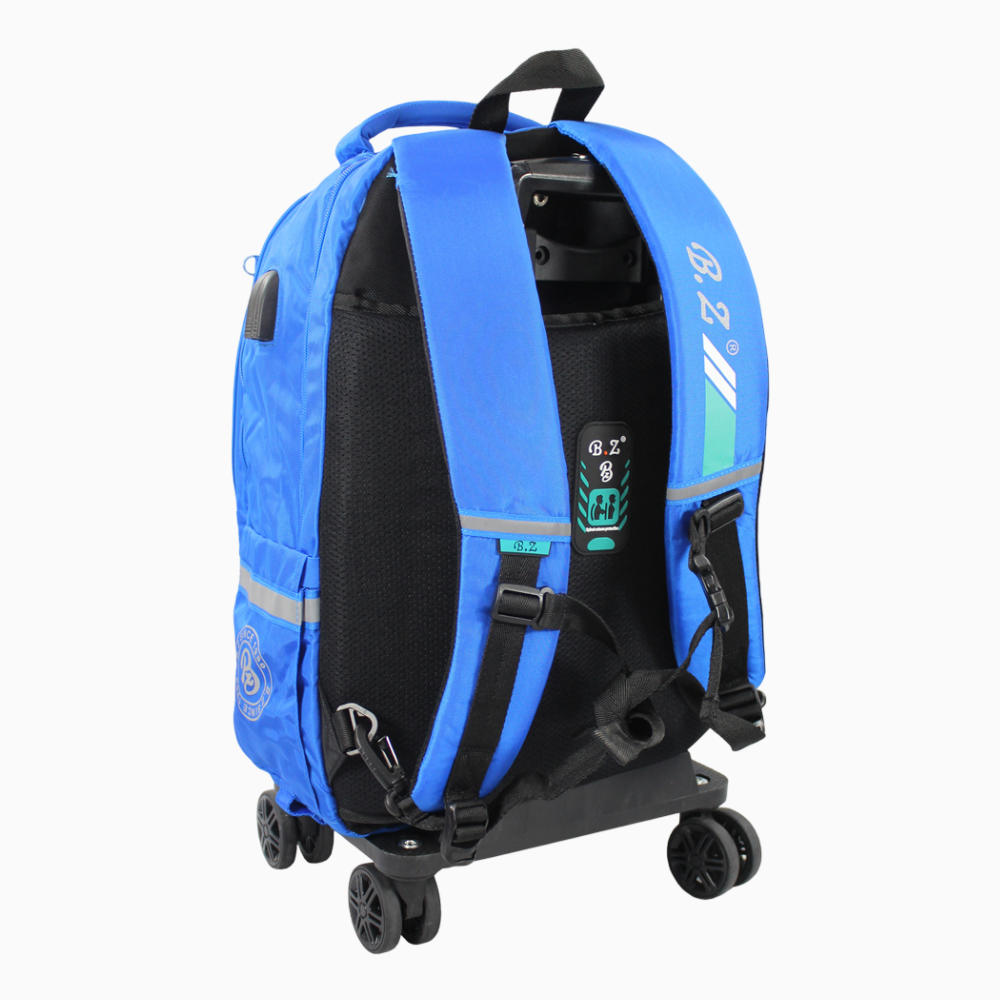 Blue School Set - 20 Inches (Backpack + Pencil Case)