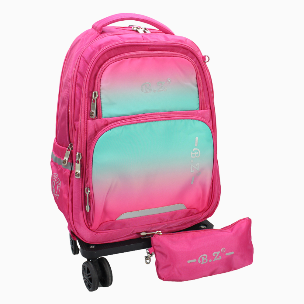 Pinkish School Set - 20 Inches (Backpack + Pencil Case)