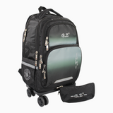Black School Set - 20 Inches (Trolley Bag + Pencil Case)
