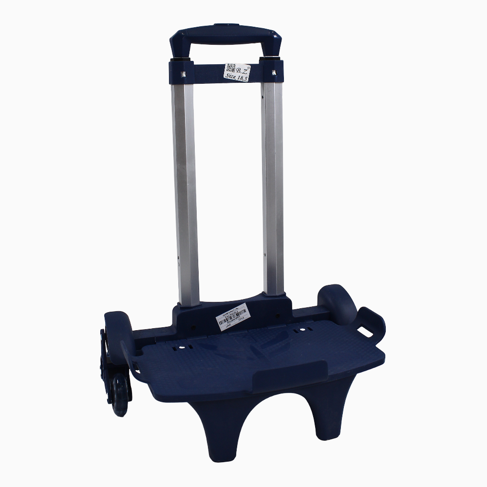 Foldable School Bag Cart – (17-18) Inches & Navy