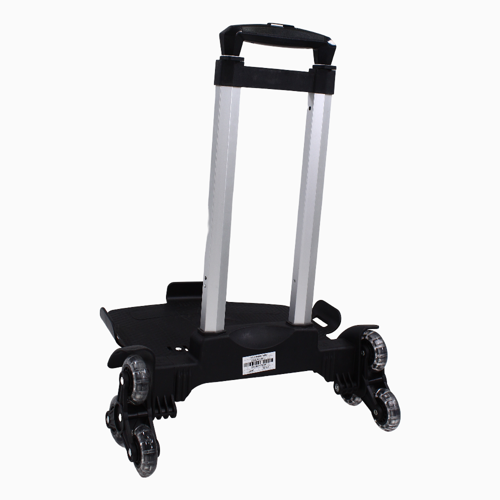 Foldable School Bag Cart - (18.5-20) Inches & Black