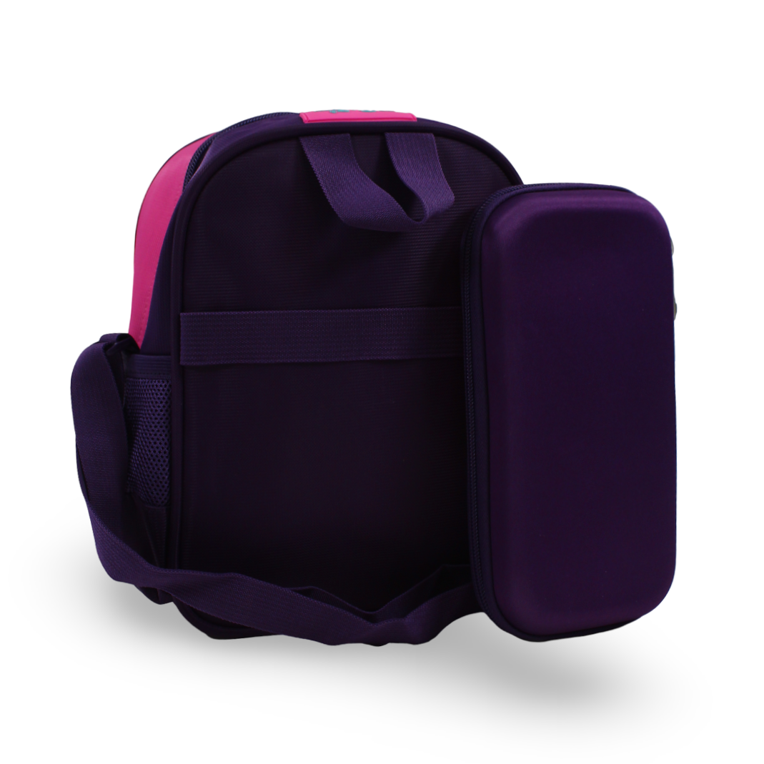 BZ Mermaid (Lunch Bag + Pencil Case) – Purple & Fuchsia