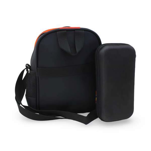 BZ Basketball (Lunch Bag + Pencil Case) – Orange & Black