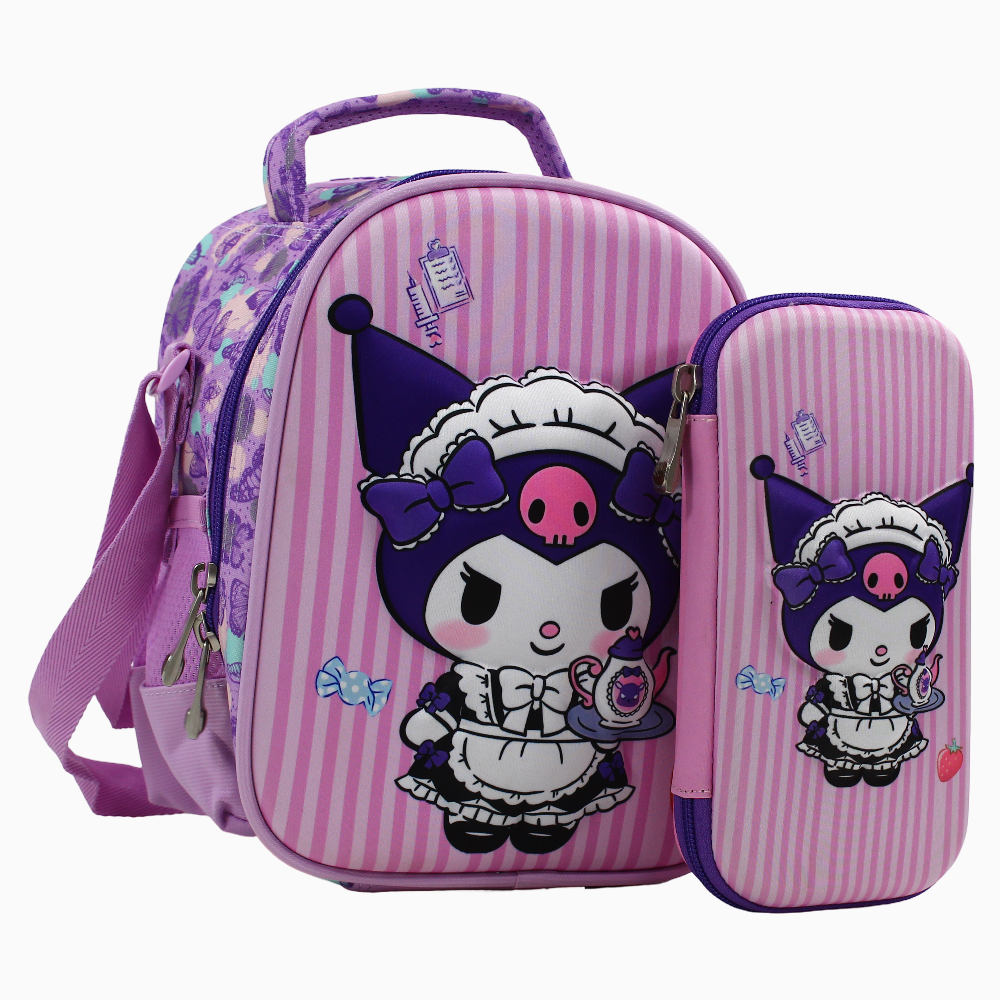 Kuromi School Set (Lunch Bag + Pencil Case)