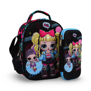 BZ LOL Surprise School Set (Lunch Bag + Pencil Case) – Black