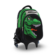 BZ T-Rex Trolley Bag 18 Inches – Green & Black