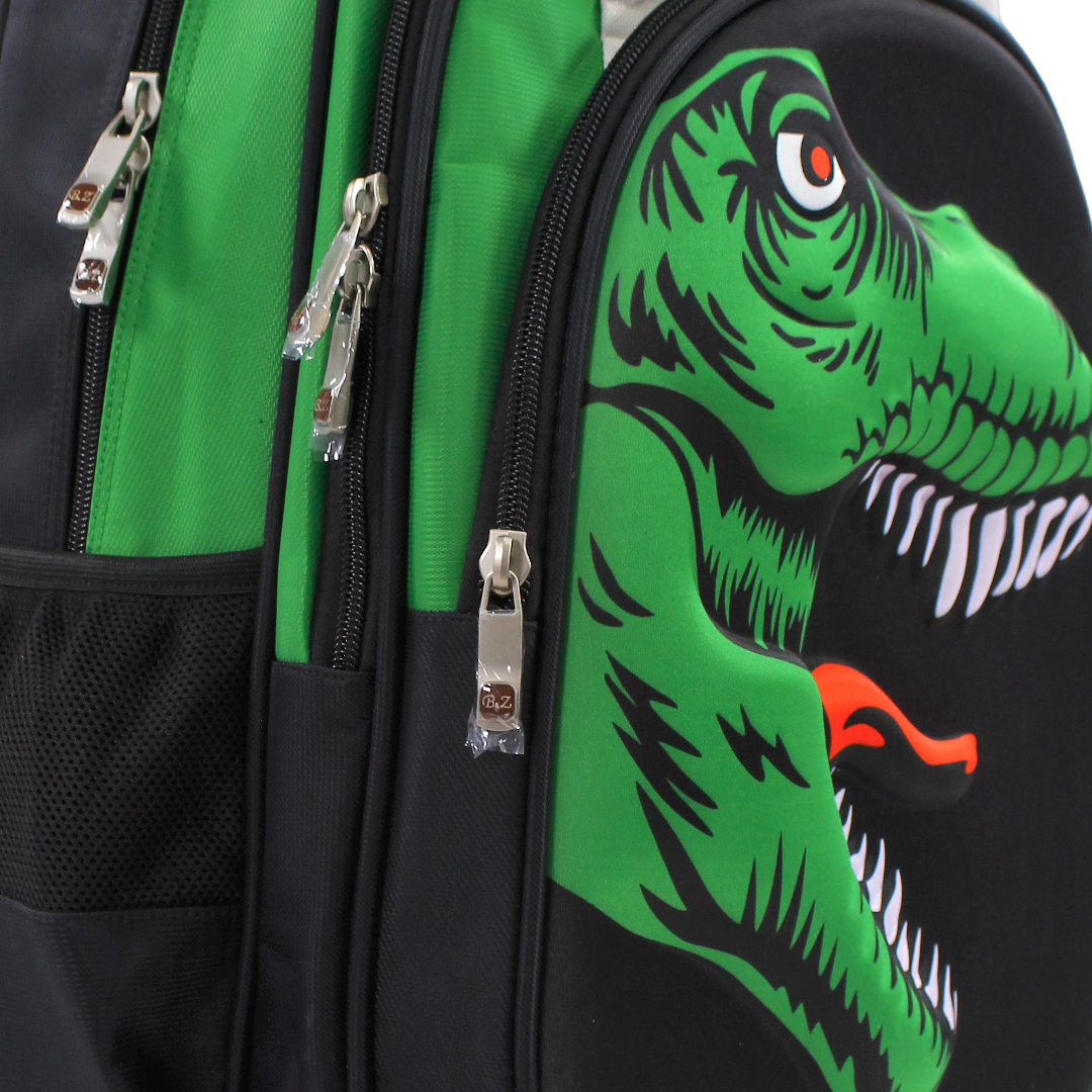 BZ T-Rex Trolley Bag 18 Inches – Green & Black
