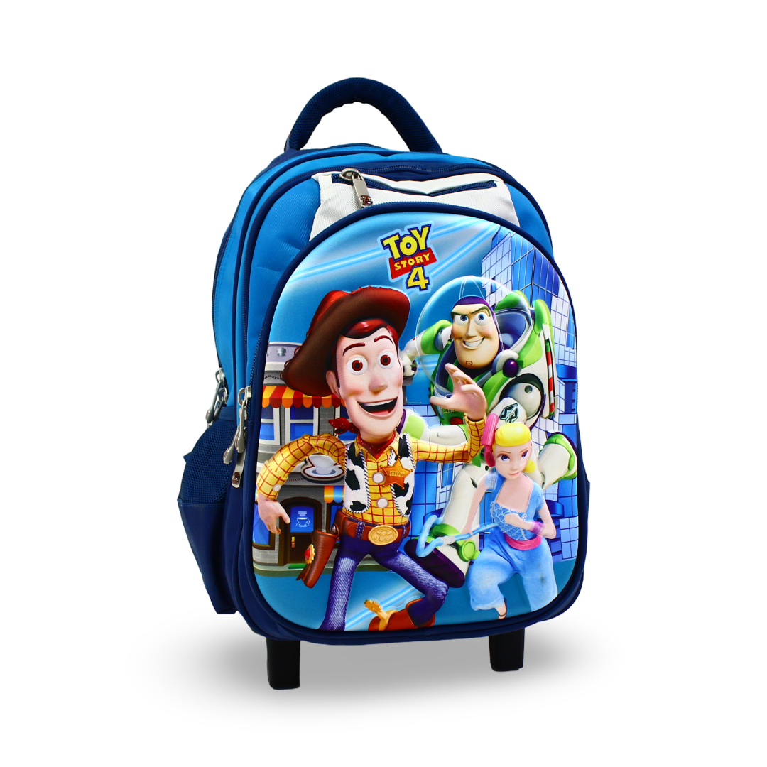 BZ Toy Story Trolley Bag 16.5 Inches – Turquoise & Navy