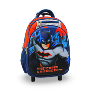 BZ Batman Trolley Bag 16.5 Inches – Orange & Navy
