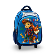 BZ Team Player Trolley Bag 16.5 Inches – Turquoise & Navy