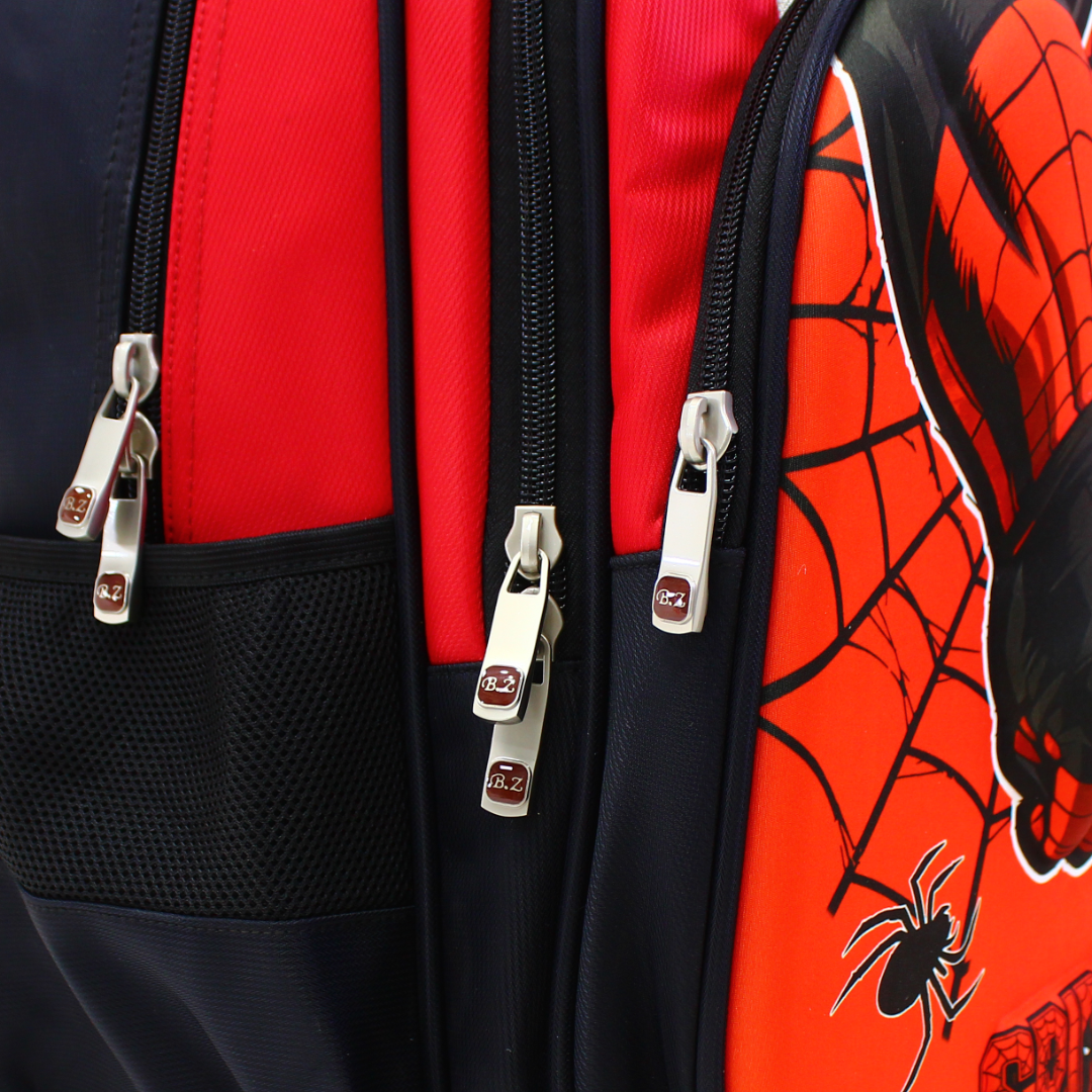 BZ Spider-Man Trolley Bag 16.5 Inches – Orange & Navy