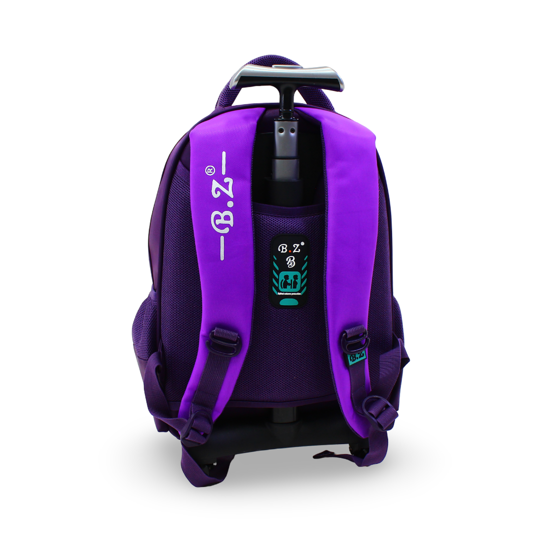 BZ Princess A Fairy Trolley Bag 16.5 Inches – Purple