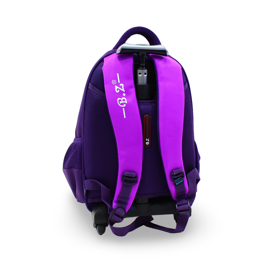 BZ Unicorn Trolley Bag 16.5 Inches – Purple
