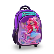 BZ Mermaid Trolley Bag 16.5 Inches – Purple
